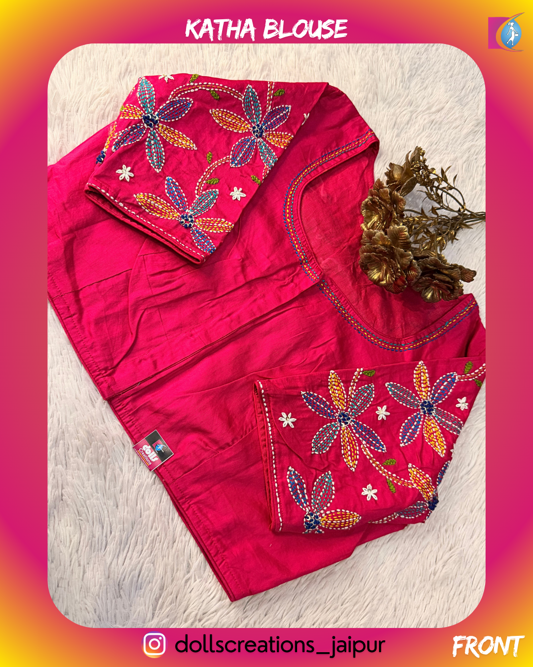 KATHA FLORAL (RANI) DC1710