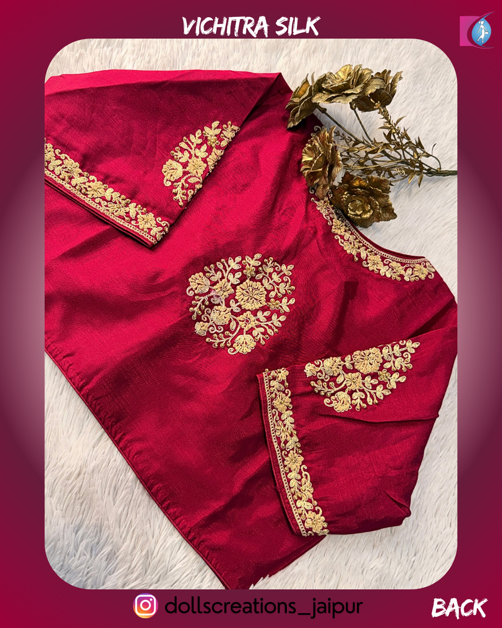 Vichitra Silk (MAGENTA) DC2207
