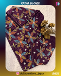 KATHA FLORAL (WINE) DC1710