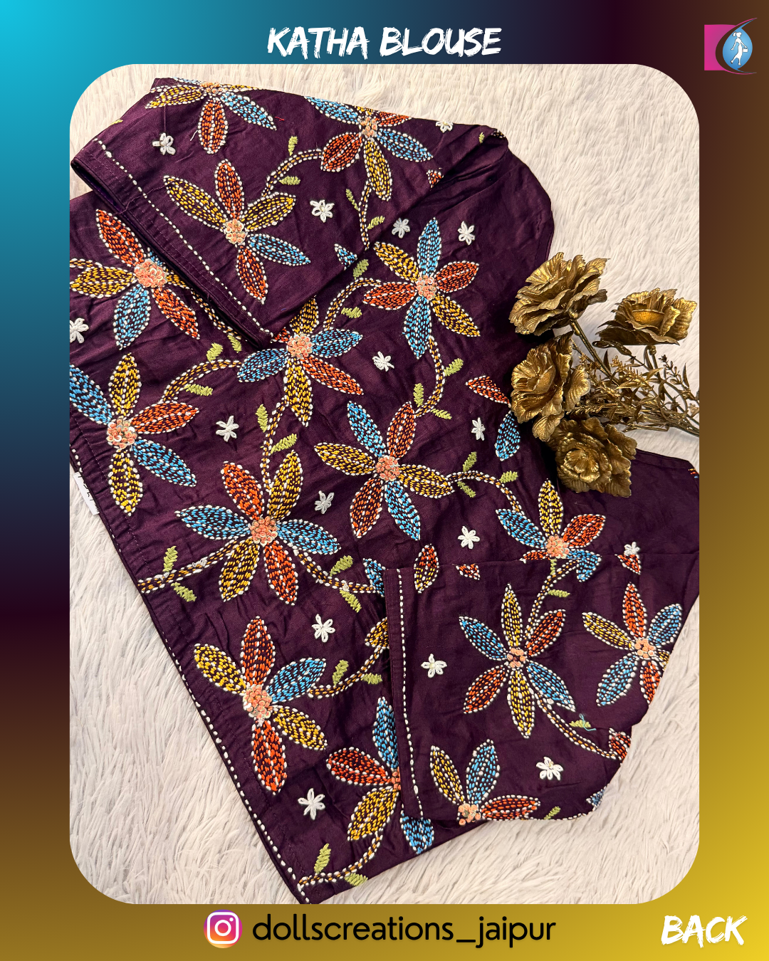 KATHA FLORAL (WINE) DC1710