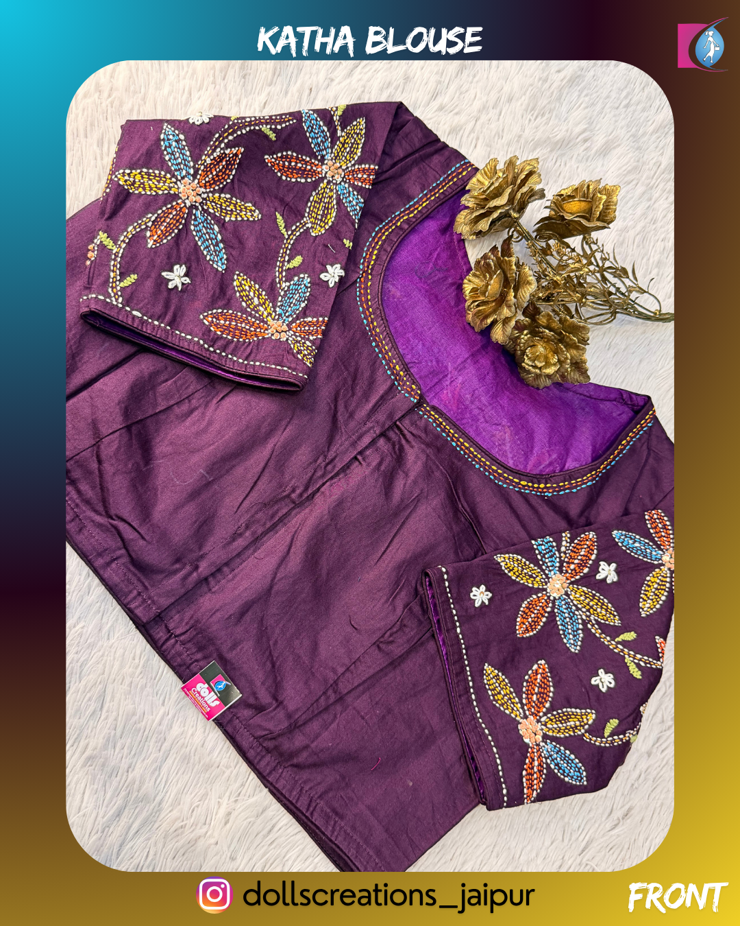 KATHA FLORAL (WINE) DC1710