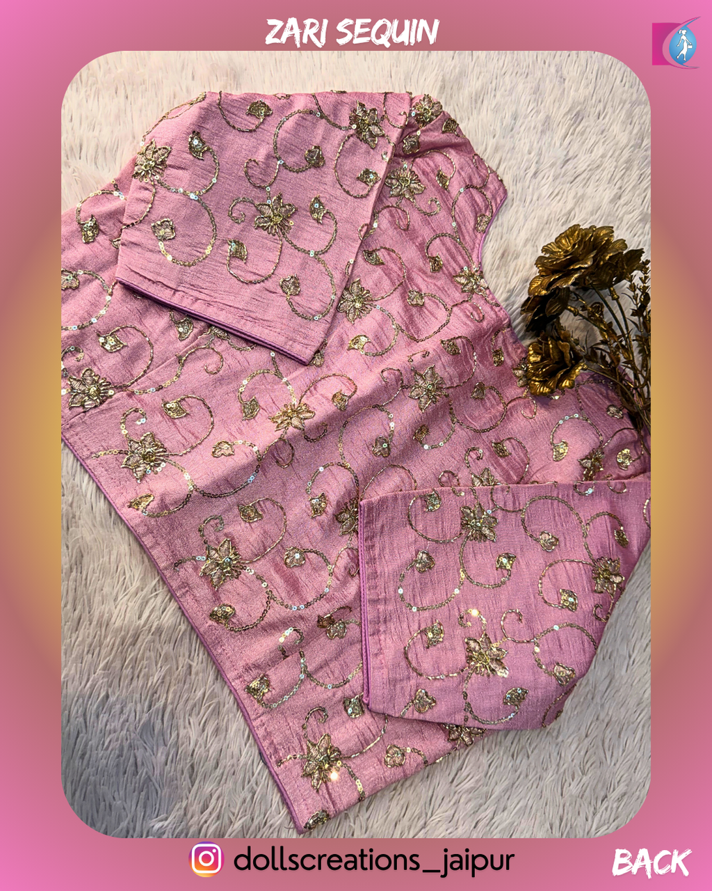 Zari Sequin (PINK) DC0610