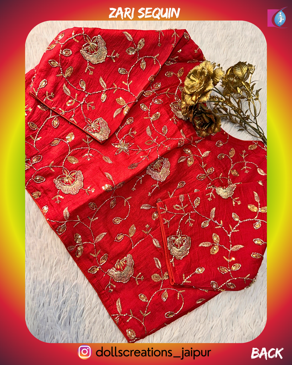 Zari Sequin (RED) DC0610