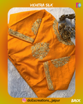 Vichitra Silk (MUSTARD) DC2207