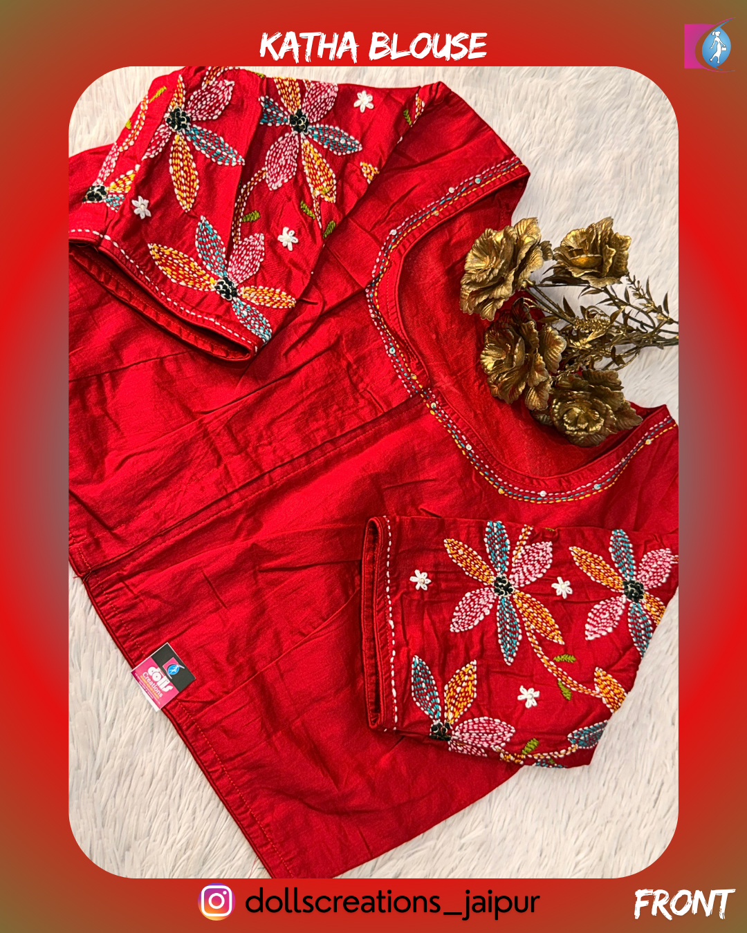 KATHA FLORAL (RED) DC1710