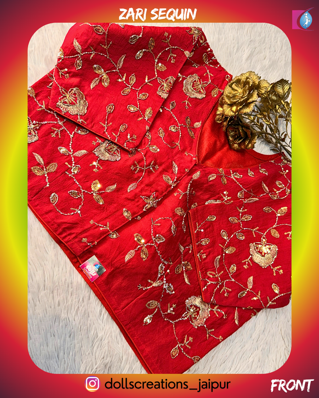 Zari Sequin (RED) DC0610