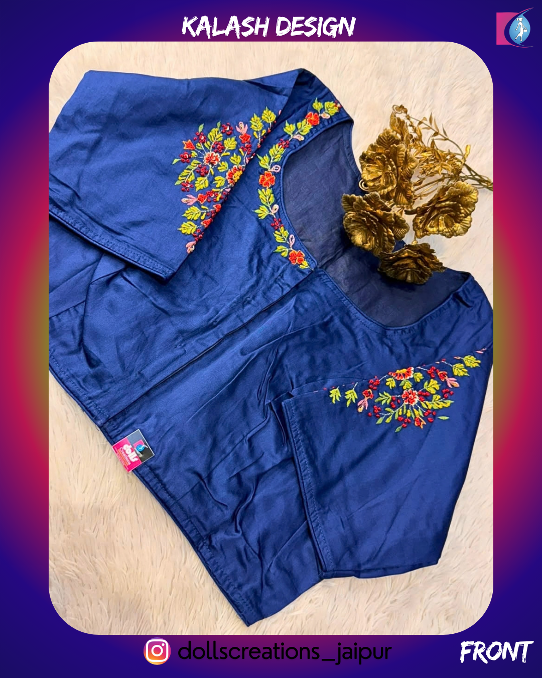 Kalash Design (NAVY BLUE) DC0110