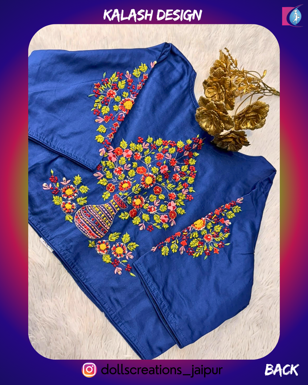 Kalash Design (NAVY BLUE) DC0110