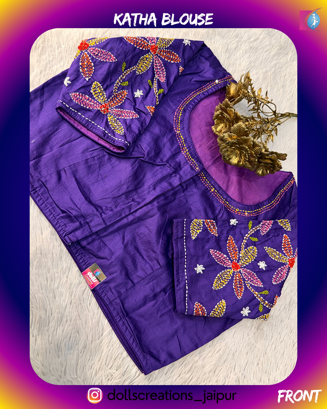 KATHA FLORAL (PURPLE) DC1710