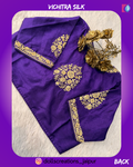 Vichitra Silk (PURPLE) DC2207
