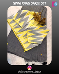 Ginni Khadi Combo (Grey) (DC1605)