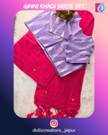 Ginni Khadi Combo (Magenta) (DC1605)