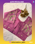 Gota Patti Blouse (LEVENDER) DC1108