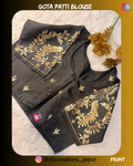 Gota Patti Blouse (BLACK) DC1108