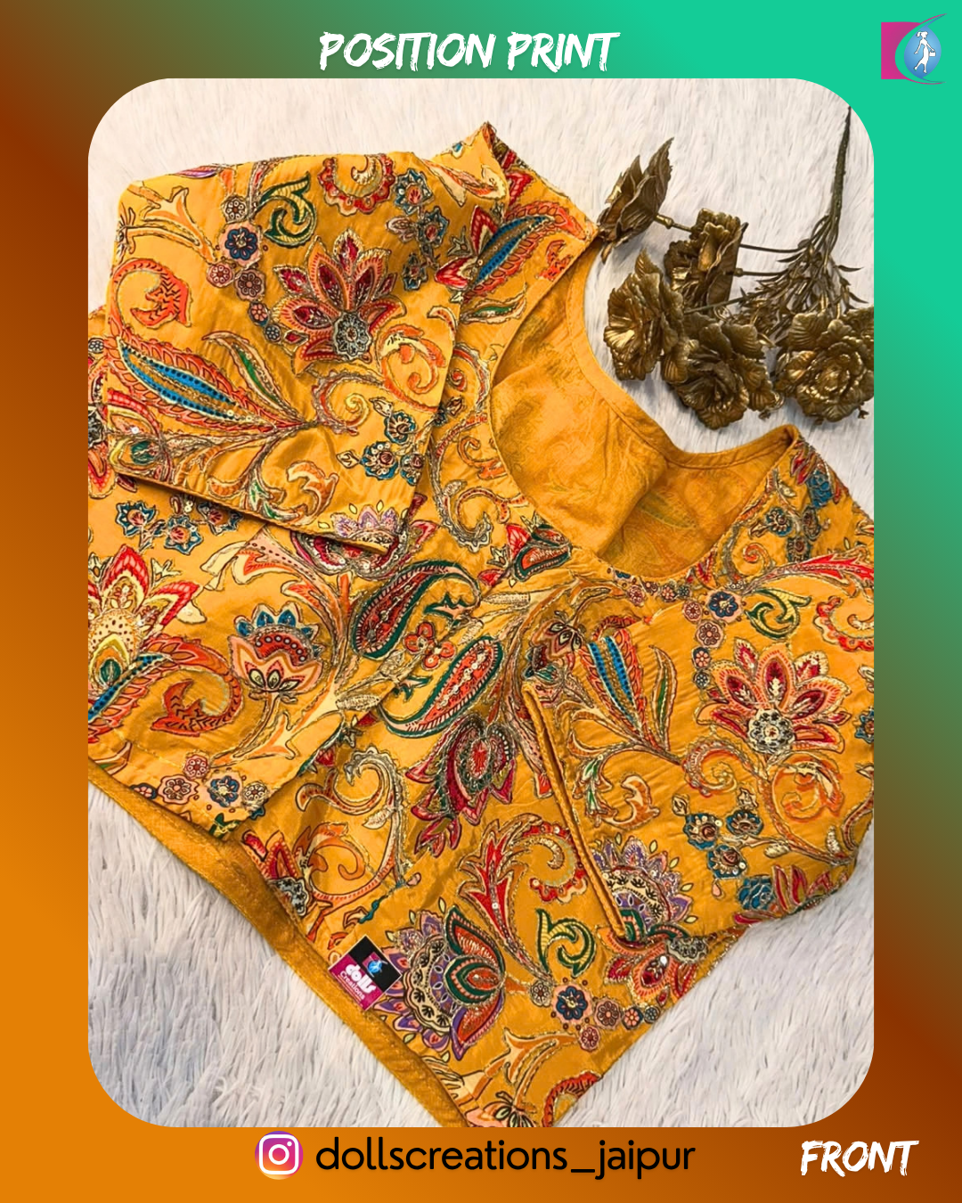 Position Print (MUSTARD) DC0701