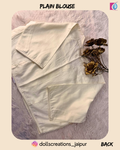 PLAIN BLOUSE (OFF.WHITE) DC2409