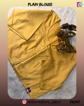 PLAIN BLOUSE (BEIGE) DC2409