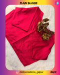 PLAIN BLOUSE (RANI) DC2409