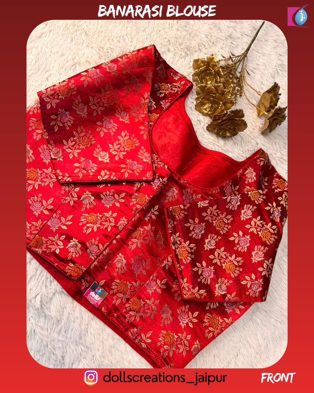 Banarasi  (MAROON) DC1707