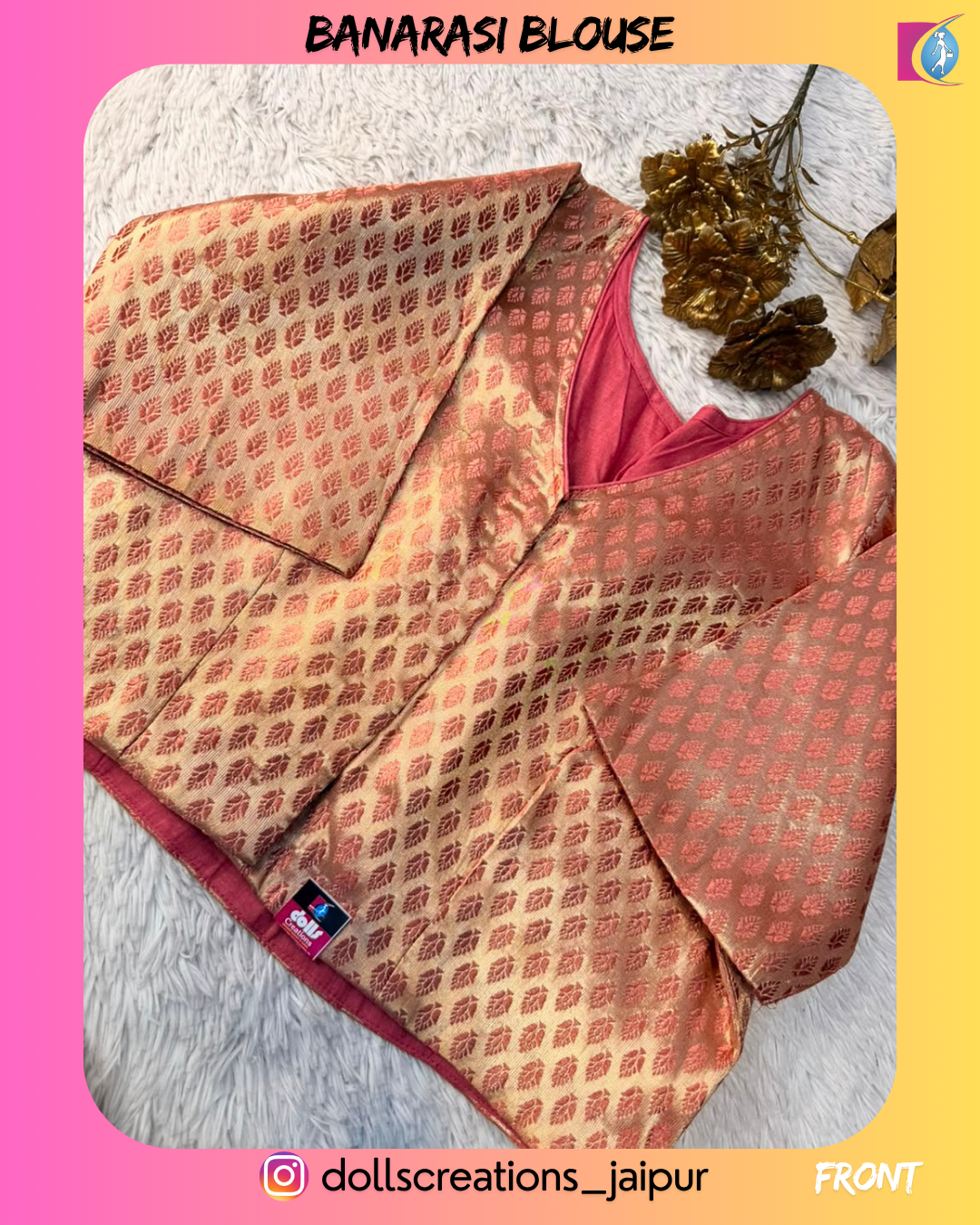 Banarasi  (PEACH) DC1707