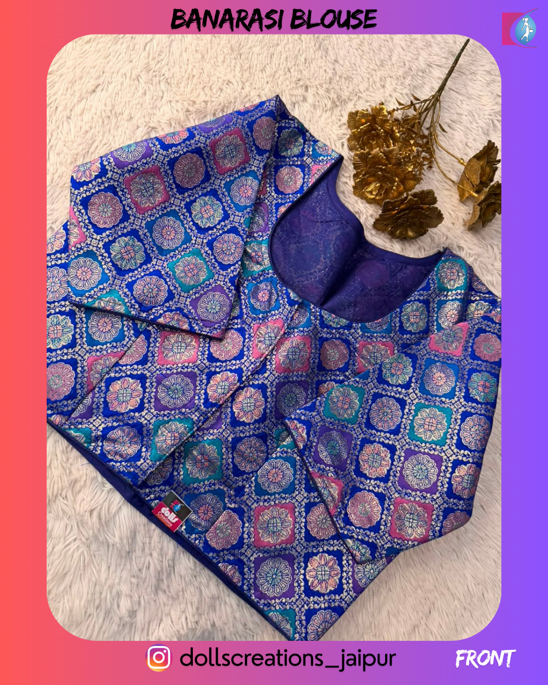 Banarasi  (BLUE) DC1707