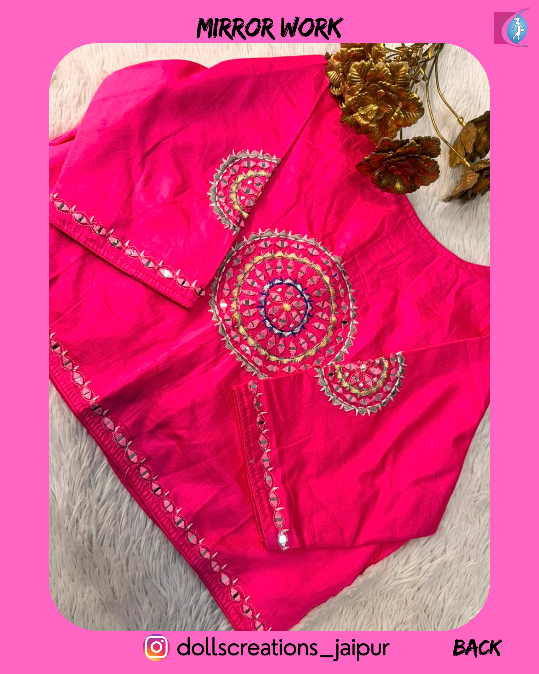 Mirror Blouse (PINK) DC2202