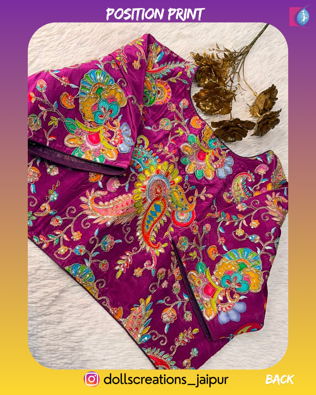 Position Print (PURPLE) DC0701