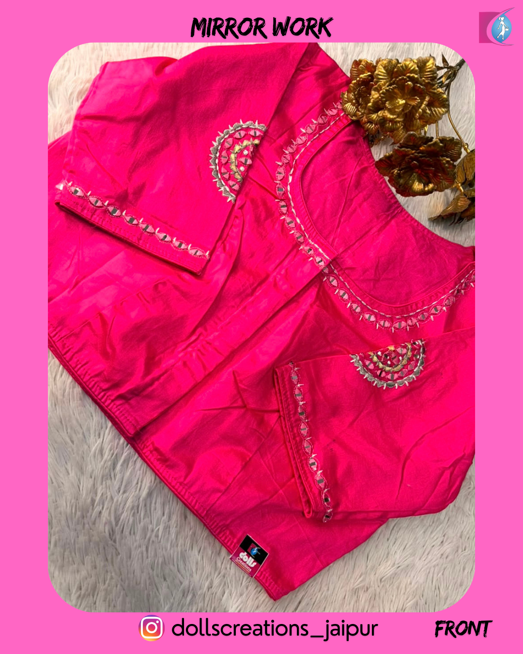 Mirror Blouse (PINK) DC2202