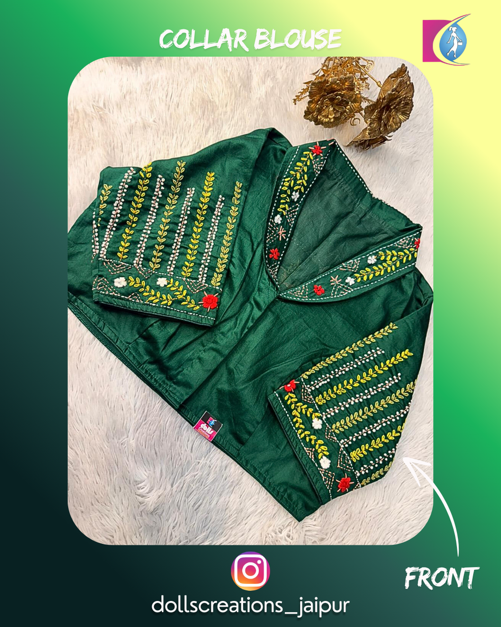 Collar (Bottle Green) DC1303