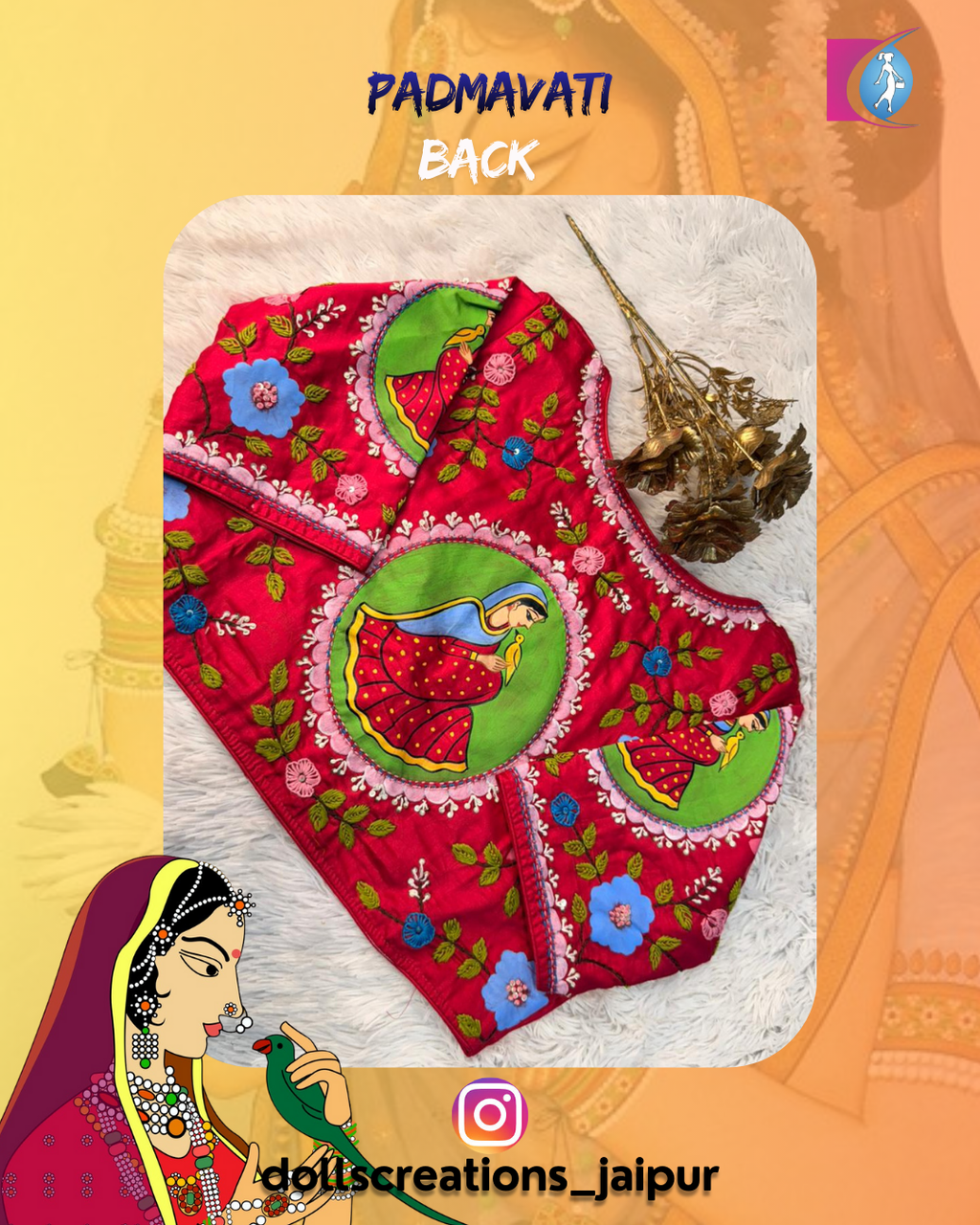 Padmavati Blouse (Magenta) DC2725