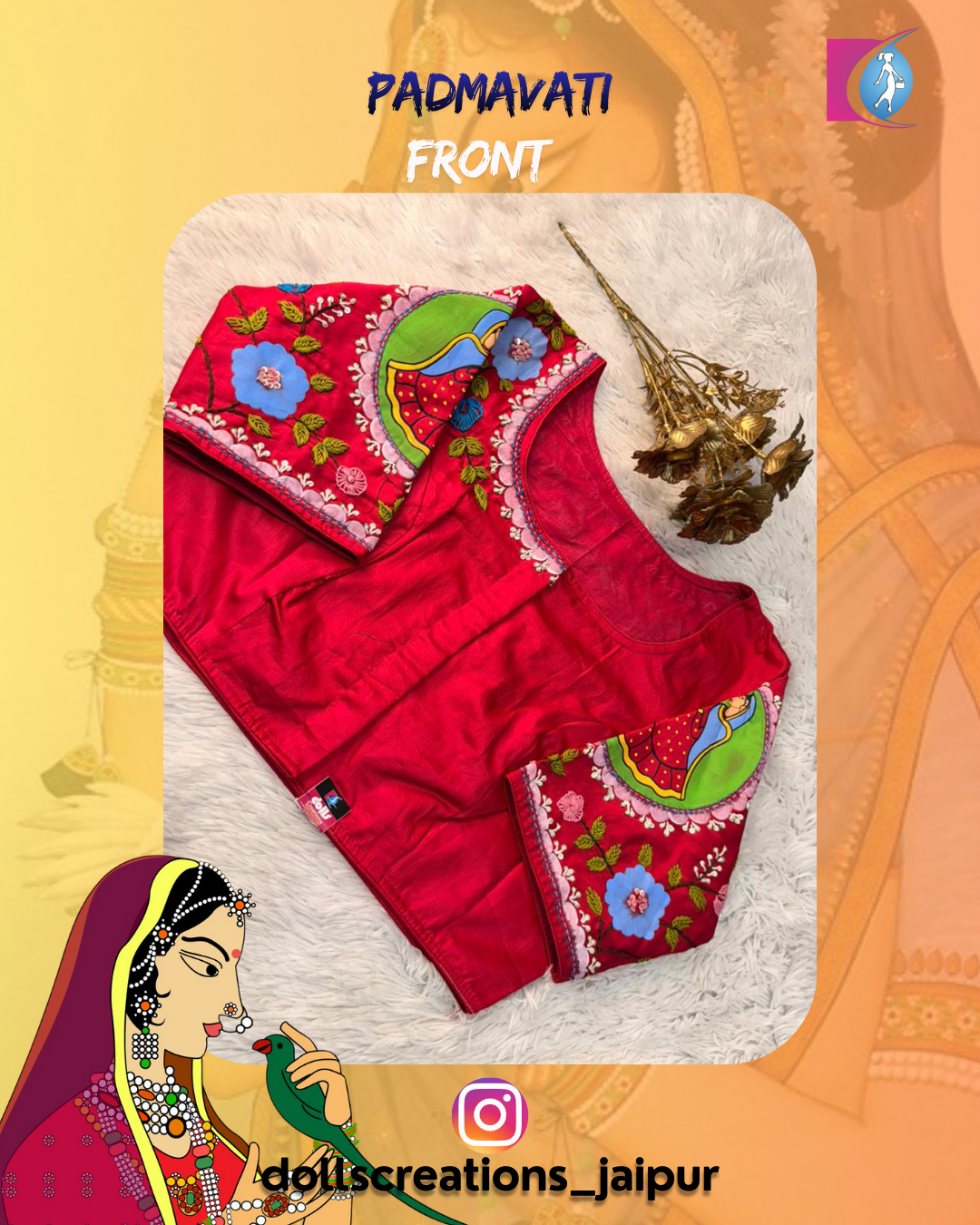 Padmavati Blouse (Magenta) DC2725