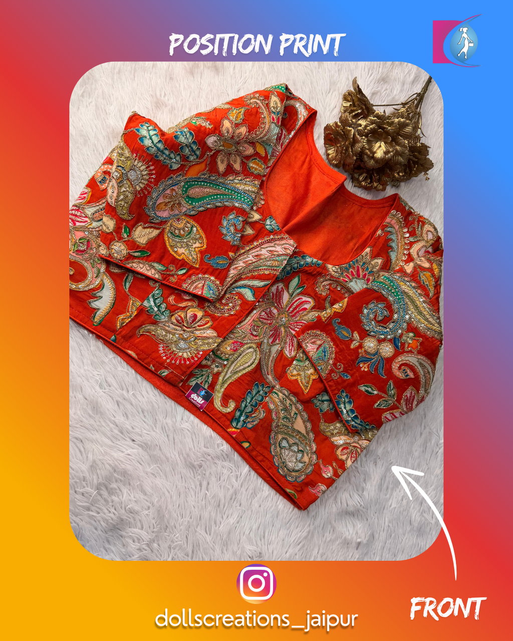 Position Print ( orange ) DC0701