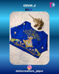Kanha Ji Blouse (Royal Blue) DC2325
