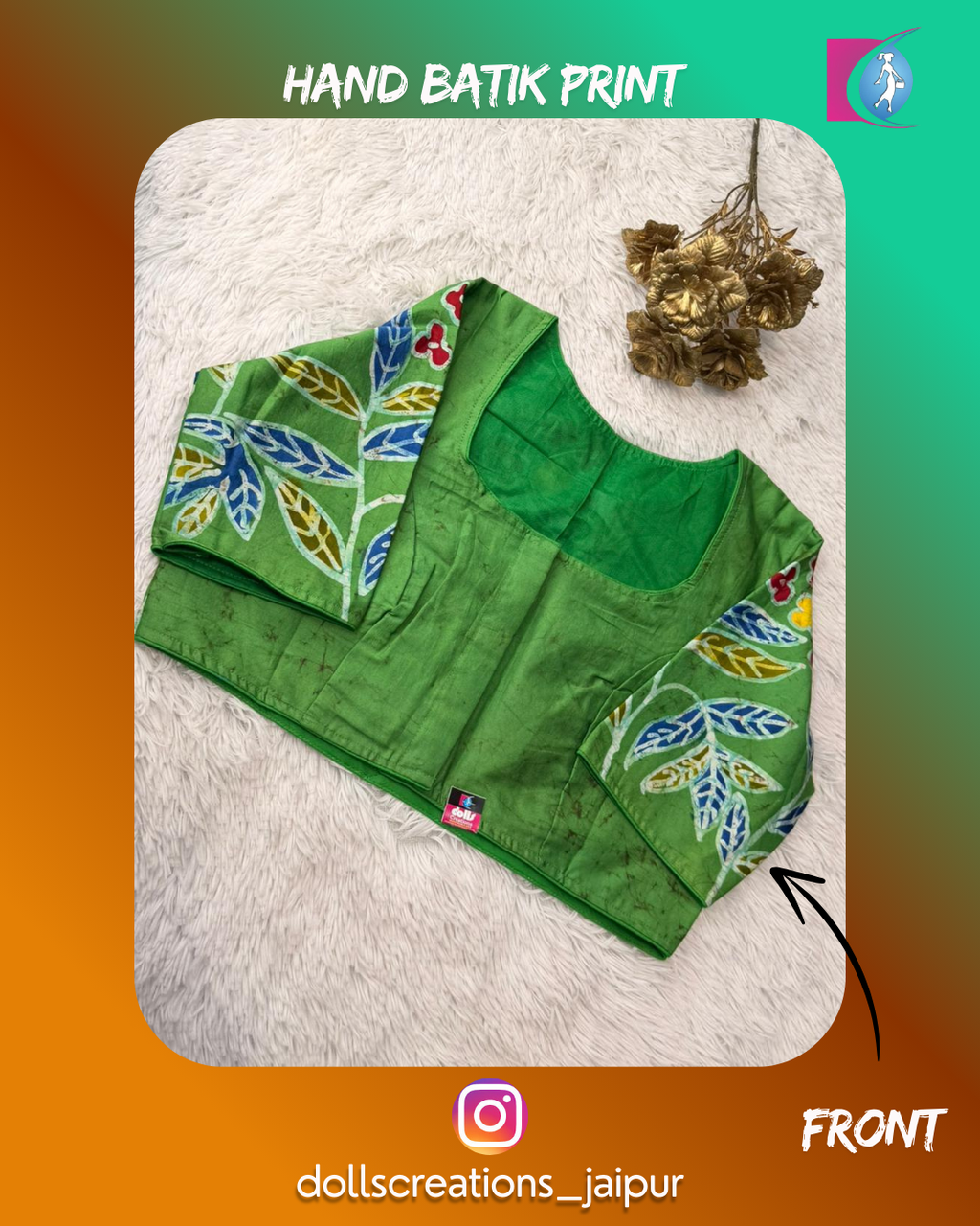 Batik Blouse (Green) DC2302