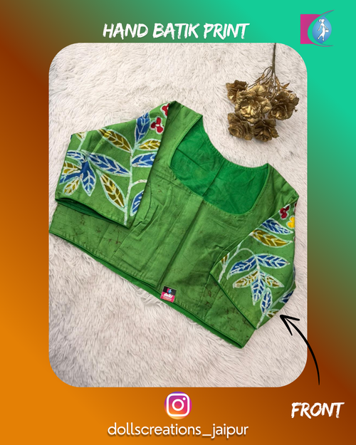 Batik Blouse (Green) DC2302
