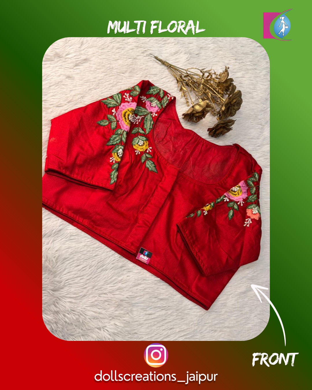 Multi Floral (Red) DC2802
