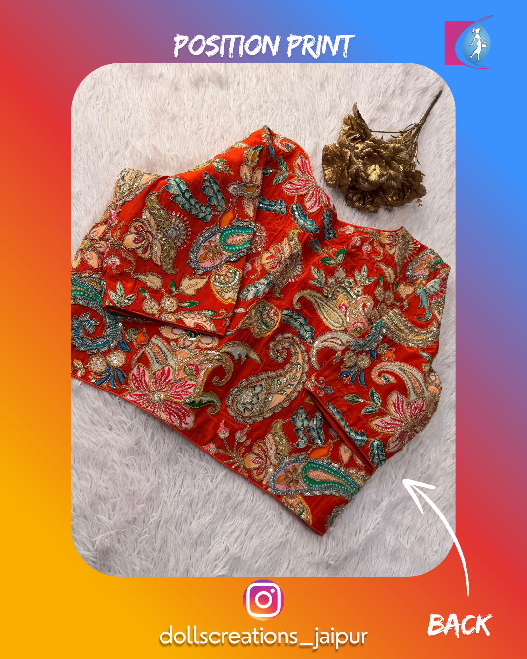 Position Print ( orange ) DC0701