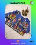 Batik Blouse (Blue) DC2302