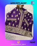 Gota Patti Jacket (Purple ) DC2301