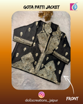 Gota Patti Jacket (Black ) DC2301