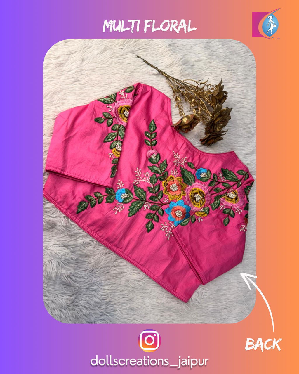 Multi Floral (Pink) DC2802