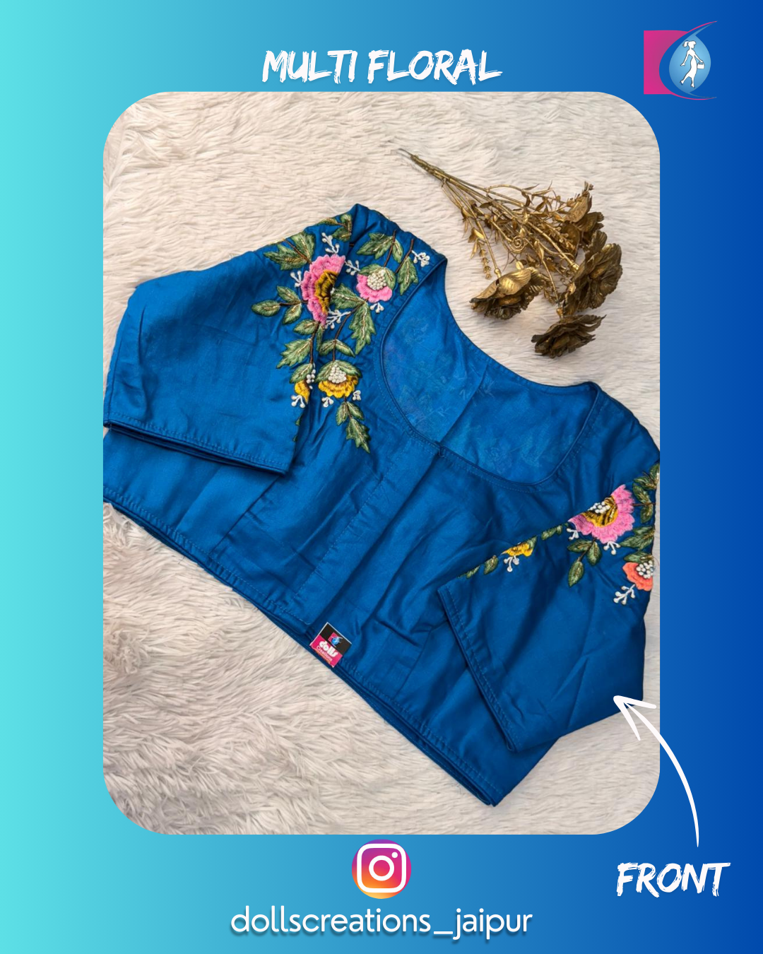 Multi Floral (Blue) DC2802