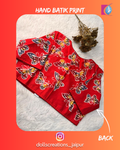 Batik Blouse (Cherry Red) DC2302