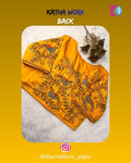 Katha Blouse (Mustard) DC1725