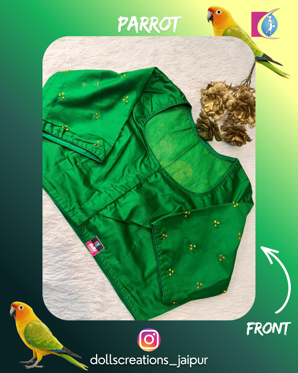 Parrot (GREEN) DC2103