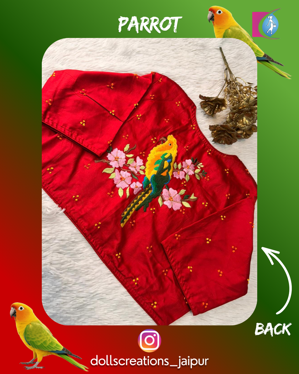 Parrot (RED) DC2103