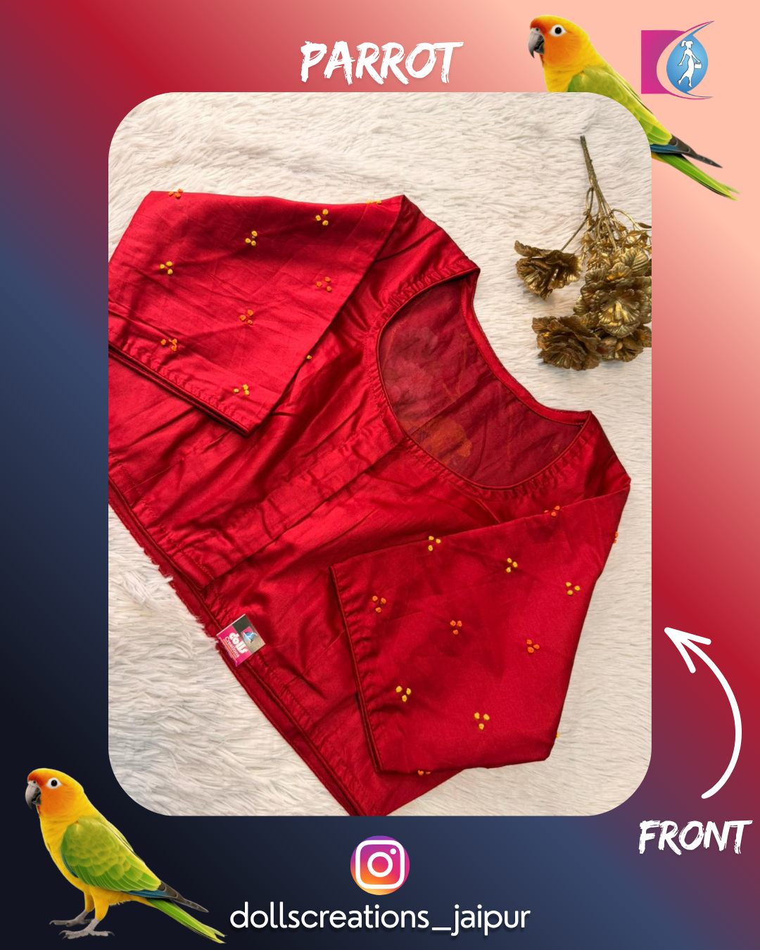 Parrot (MAROON) DC2103