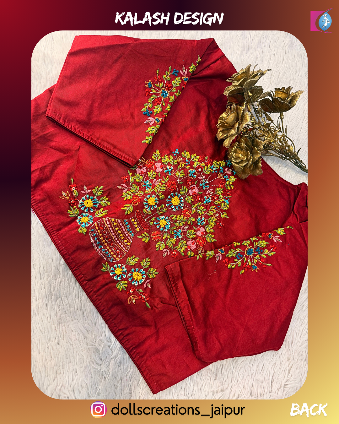 Kalash Design (MAROON) DC0110
