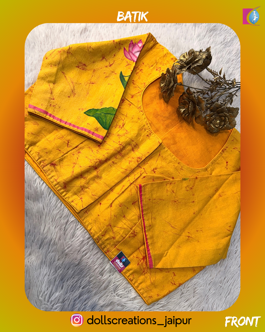 Batik Blouse (YELLOW)
