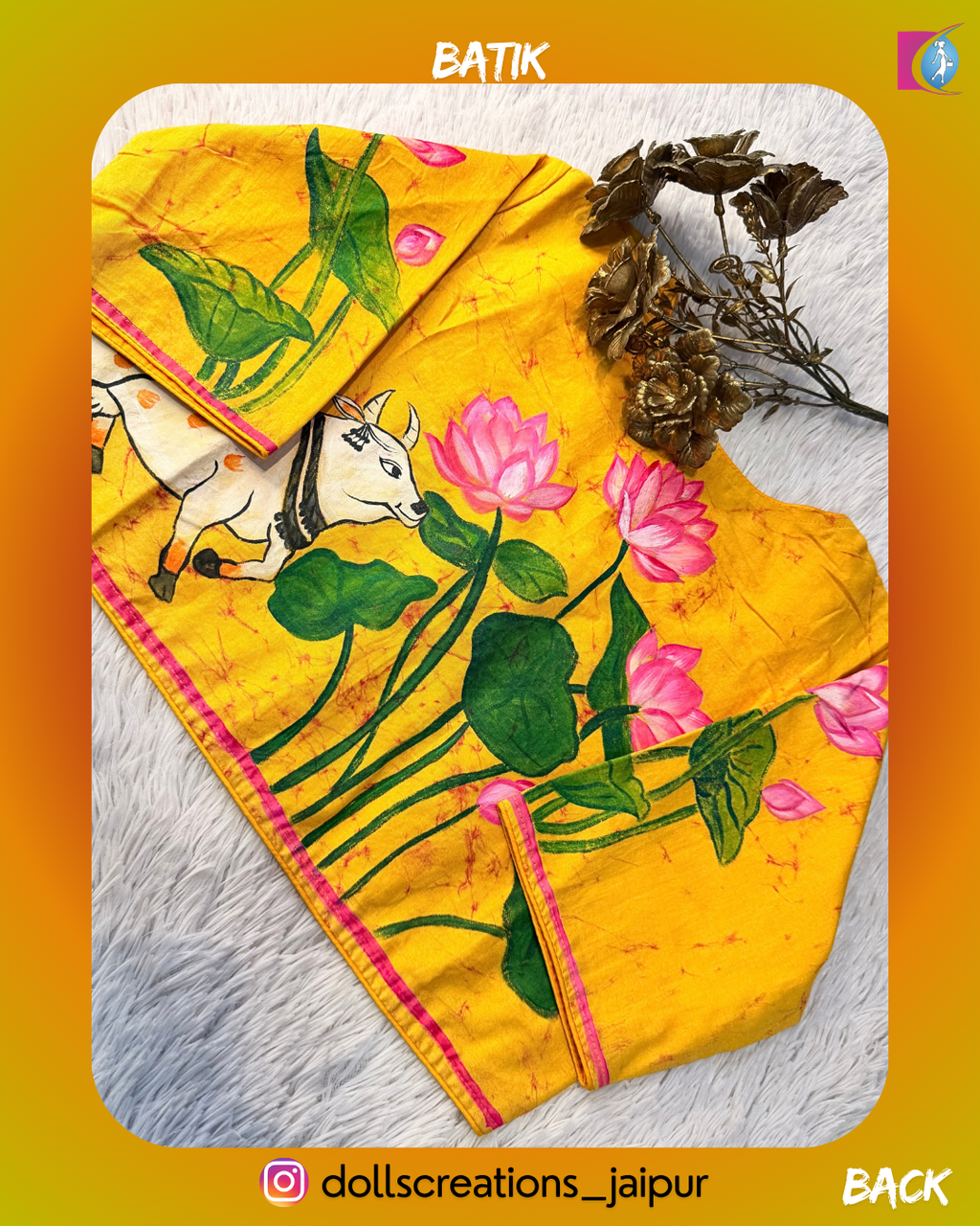 Batik Blouse (YELLOW)